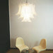 Murano Transparent Ferns Glass Chandelier-DWHOME
