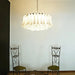 Murano Transparent Glass Petal Chandelier-DWHOME