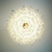 Murano Transparent Glass Petal Chandelier-DWHOME