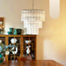 Murano Transparent Glass Tube Chandelier-DWHOME