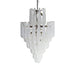 Murano Transparent Petals Glass Chandelier-DWHOME