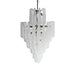 Murano Transparent Petals Glass Chandelier-DWHOME