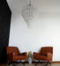 Murano Transparent Petals Glass Chandelier-DWHOME