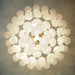 Murano Transparent Petals Glass Chandelier-DWHOME