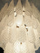 Murano Transparent Petals Glass Chandelier-DWHOME