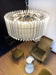 Murano Round Prisms Transparent Chandelier-DWHOME