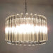 Murano Round Prisms Transparent Chandelier-DWHOME