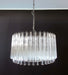 Murano Round Prisms Transparent Chandelier-DWHOME
