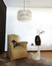 Murano Round Prisms Transparent Chandelier-DWHOME
