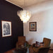 Murano Disc Iridescent Chandelier-DWHOME