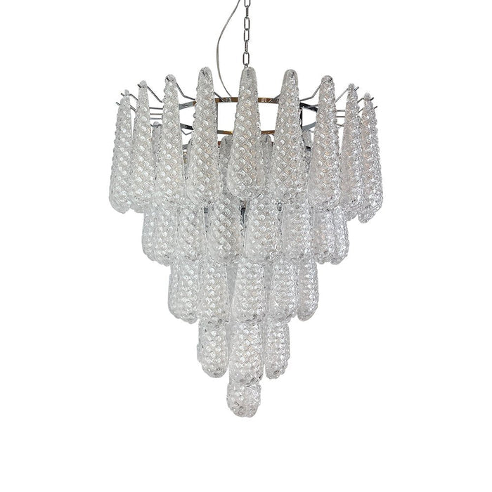 Murano Glass Droplet Chandelier-DWHOME