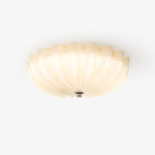 Murano Glass Flush Ceiling Light.