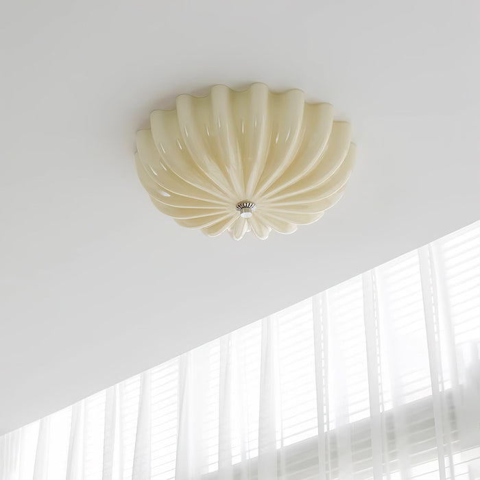 Murano Glass Flush Ceiling Light