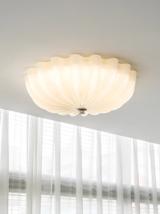 Murano Glass Flush Ceiling Light