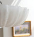 Murano Glass Flush Ceiling Light.