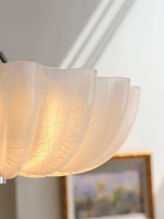 Murano Glass Flush Ceiling Light.