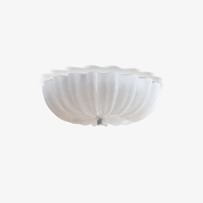 Murano Glass Flush Ceiling Light.