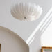 Murano Glass Flush Ceiling Light.