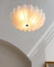 Murano Glass Flush Ceiling Light.