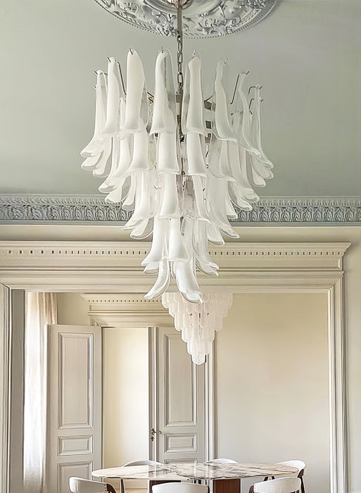Murano Glass Petals Chandelier-DWHOME