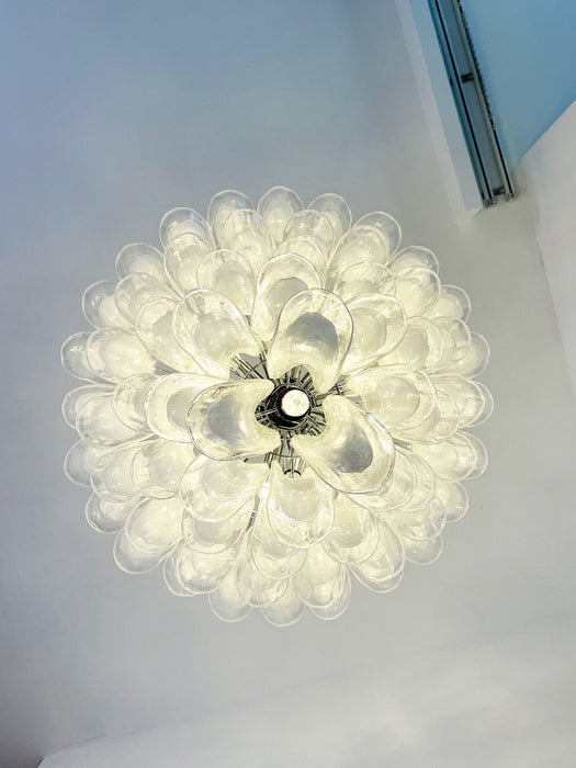 Murano Glass Petals Chandelier-DWHOME