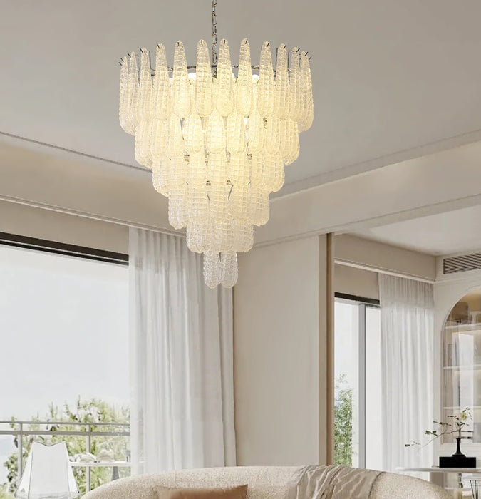 Murano Glass Pinecone Chandelier-DWHOME