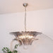 Murano Palmette Transparent Chandelier - DWHOME