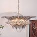 Murano Palmette Transparent Chandelier - DWHOME