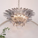 Murano Palmette Transparent Chandelier - DWHOME