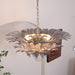 Murano Palmette Transparent Chandelier - DWHOME