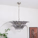 Murano Palmette Transparent Chandelier - DWHOME