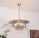 Murano Palmette Transparent Chandelier - DWHOME