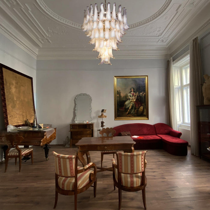 Murano Petal Chandelier-DWHOME