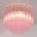 Murano Pink Glass Ceiling Light-DWHOME