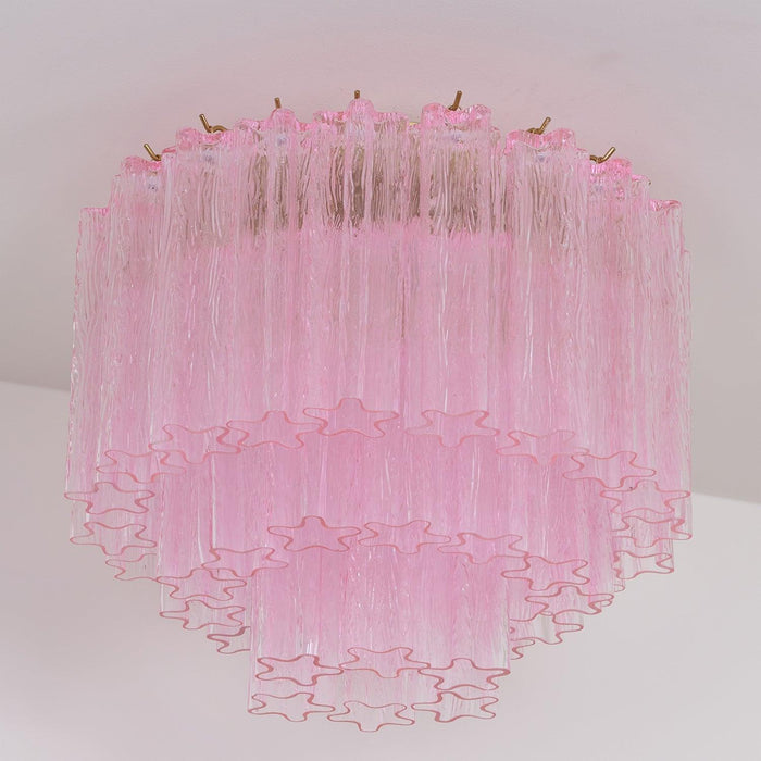 Murano Pink Glass Ceiling Light - DWHOME