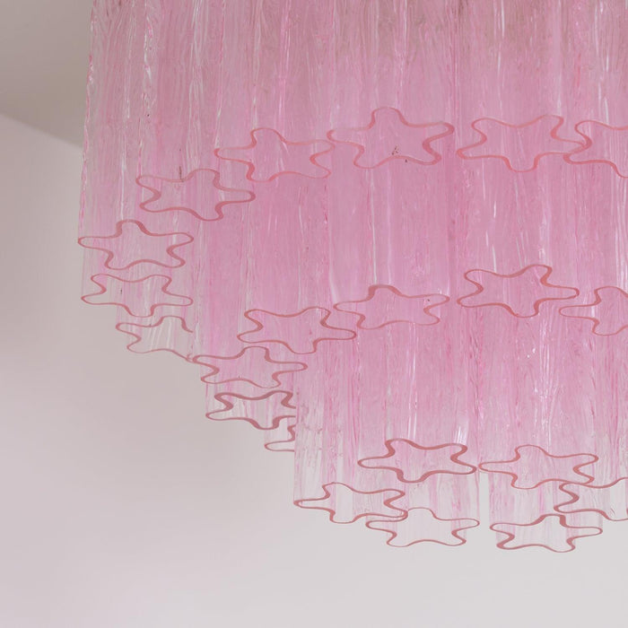 Murano Pink Glass Ceiling Light - DWHOME