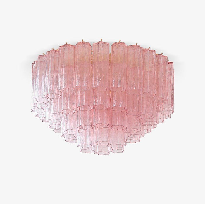 Murano Pink Glass Ceiling Light - DWHOME