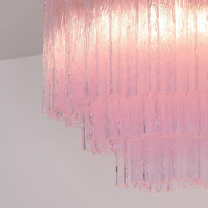 Murano Pink Glass Ceiling Light - DWHOME