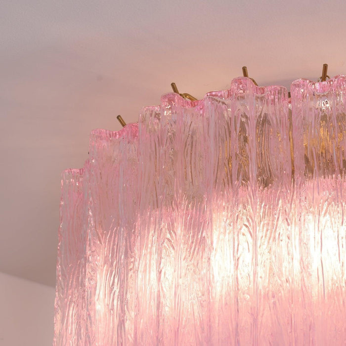 Murano Pink Glass Ceiling Light - DWHOME