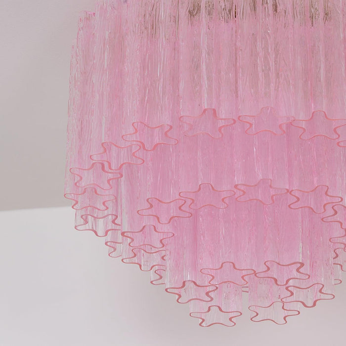 Murano Pink Glass Ceiling Light - DWHOME