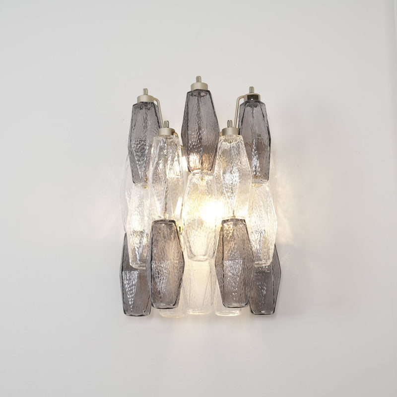 Murano Rhombus Glass Wall Lamp-DWHOME