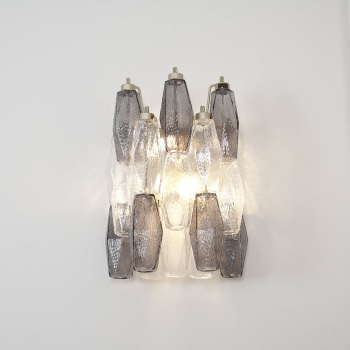Murano Rhombus Glass Wall Lamp-DWHOME
