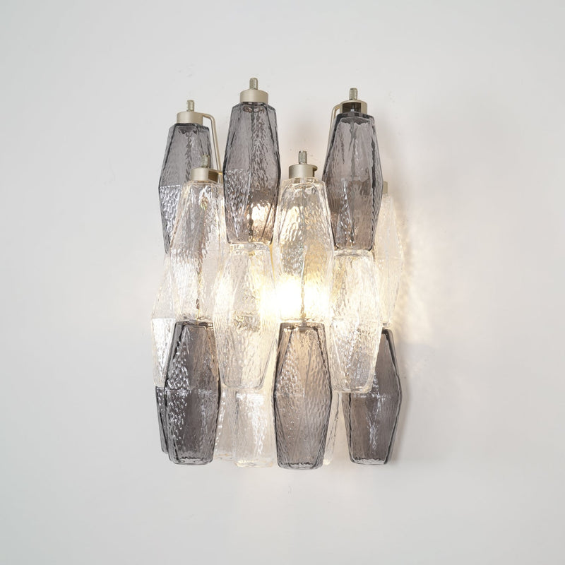 Murano Rhombus Glass Wall Lamp-DWHOME