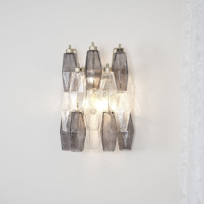 Murano Rhombus Glass Wall Lamp-DWHOME