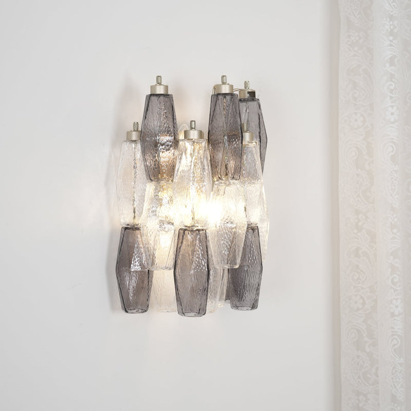 Murano Rhombus Glass Wall Lamp-DWHOME