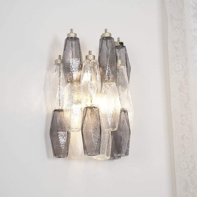Murano Rhombus Glass Wall Lamp-DWHOME