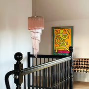 Murano Spiral Prism Glass Chandelier-DWHOME