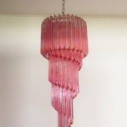 Murano Spiral Prism Glass Chandelier-DWHOME