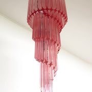 Murano Spiral Prism Glass Chandelier-DWHOME