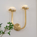 Mushroom Alabaster Wall Lamp-DWHOME